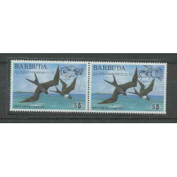 1704/ Espace (space) neuf ** MNH Barbuda N° 217/218 Overprint surchargé Apollo SOYUZ