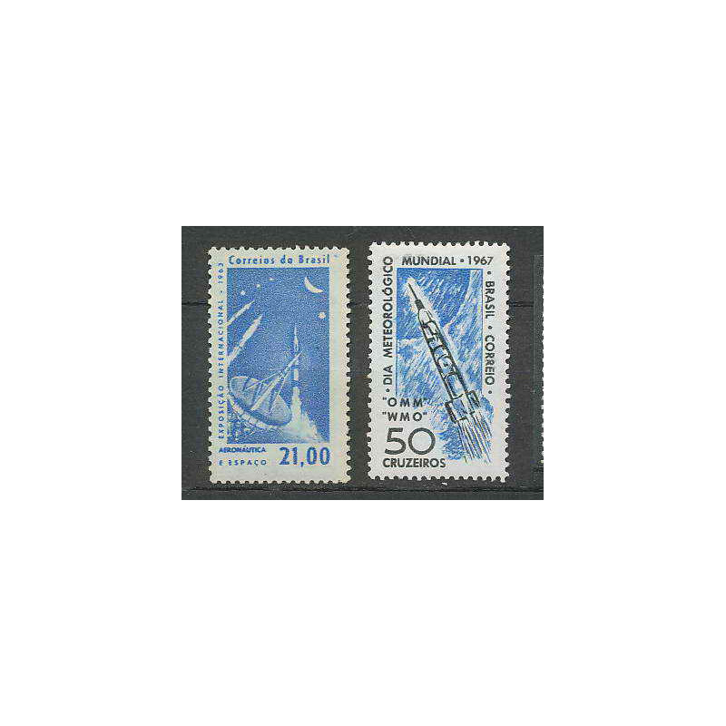 1744/ Espace (space) neuf ** MNH Brésil (brazil)v essa 885 ...