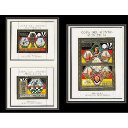 239 Football (Soccer) Allemagne 1974 munich - neuf ** MNH -Guinée (guinea) (guinea) overprinted