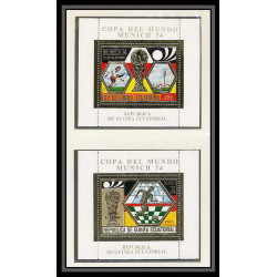 240 Football (Soccer) Allemagne 1974 munich - neuf ** MNH - Guinée (guinea) (guinea) overprinted