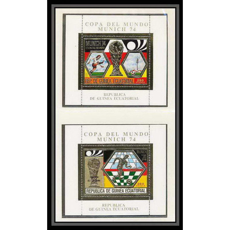240 Football (Soccer) Allemagne 1974 munich - neuf ** MNH - Guinée (guinea) (guinea) overprinted