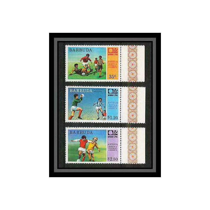245 Football (Soccer) Allemagne 1974 munich - neuf ** MNH - barbuda
