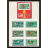 269 Football (Soccer) Allemagne 1974 munich - neuf ** MNH - Bulgarie (Bulgaria) Michel 2326-2331 + bloc