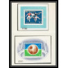 281 Football (Soccer) Allemagne 1974 munich - neuf ** MNH - Roumanie (Romania) / romana N° 3203-3208 + blocs 114/5