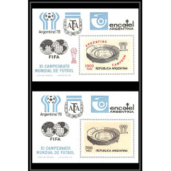 454 Football (Soccer) argentina 78 - neuf ** MNH - Argentine (Argentina) N° 20 + overprint in red