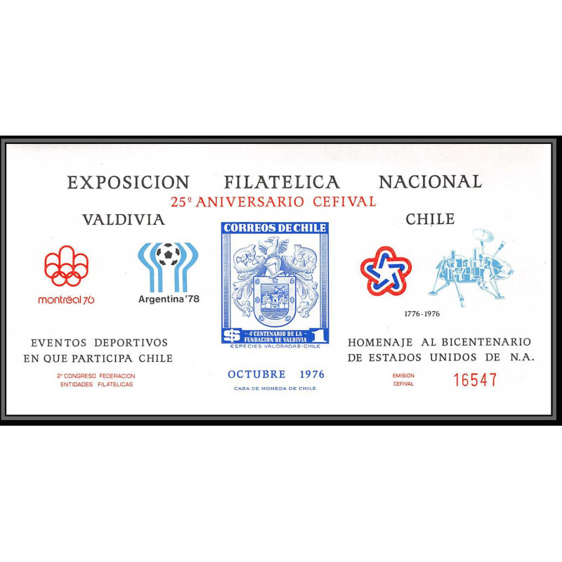 466 Football (Soccer) argentina 78 - neuf ** MNH - Chili (chile) 466