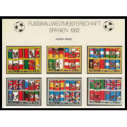 693 Football (Soccer) espana 82 - neuf ** MNH - corée (KOREA) N° 2248/2253 