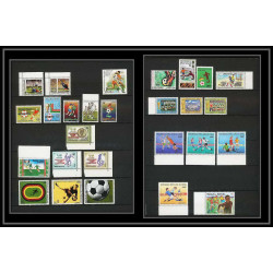 829 Football (Soccer) Mexique (Mexico) 86 - neuf ** MNH - pages ben ensemble