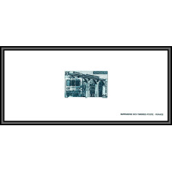 N°3338 Le train jaune de Cerdagne Gravure France 2000