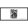 N°3435 dessinateur et graveur Albert Decaris cartoonist Gravure France 2001