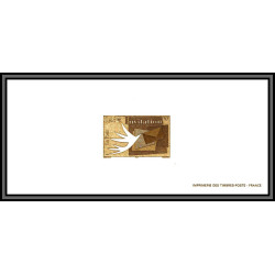 N°3479 Timbre pour invitations Gravure France 2002