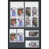 1033 - Tuvalu- Michel N° 377/380 ** (british royal family) Wedding 1986 Bloc 4 Bord de feuille Cote 10 Euros MNH **
