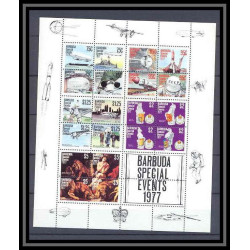 Barbuda 412 - N° 28 espace (space) 1977 Cote 37.5 Euros MNH **