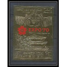 278 Yemen royaume (kingdom) N°978 B Non dentelé imperf OR gold stamps Exposition philatélique 70 OSAKA