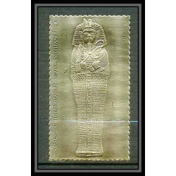 410 Staffa Scotland Egypte Egypt Tutankhamun Toutânkhamon 01 OR gold stamps 23k Neuf** mnh