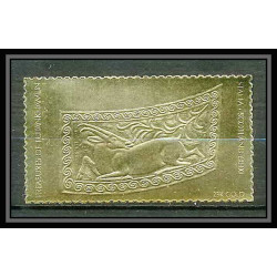 413 Staffa Scotland Egypte Egypt Tutankhamun Toutânkhamon 07 OR gold stamps 23k Neuf** mnh