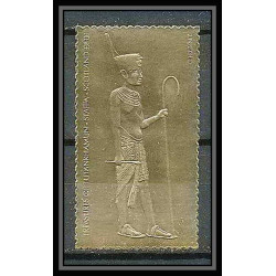 415a Staffa Scotland Egypte Egypt Tutankhamun Toutânkhamon 09 OR gold stamps 23k Neuf** mnh