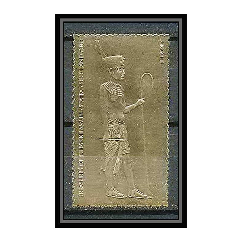 415a Staffa Scotland Egypte Egypt Tutankhamun Toutânkhamon 09 OR gold stamps 23k Neuf** mnh
