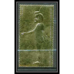 419 Staffa Scotland Egypte Egypt Tutankhamun Toutânkhamon 14 OR gold stamps 23k tirage 2 brillant Neuf** mnh