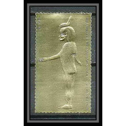 419a Staffa Scotland Egypte Egypt Tutankhamun Toutânkhamon 14 OR gold stamps 23k Neuf** mnh