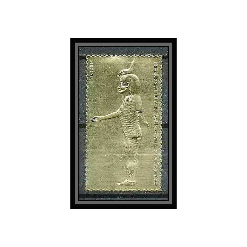 419a Staffa Scotland Egypte Egypt Tutankhamun Toutânkhamon 14 OR gold stamps 23k Neuf** mnh