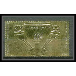 421 Staffa Scotland Egypte Egypt Tutankhamun Toutânkhamon 16 OR gold stamps 23k Neuf** mnh