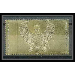 422a Staffa Scotland Egypte Egypt Tutankhamun Toutânkhamon 17 OR gold stamps 23k Neuf** mnh
