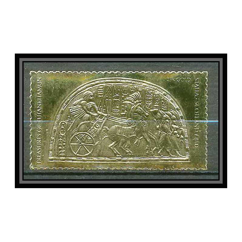 425 Staffa Scotland Egypte Egypt Tutankhamun Toutânkhamon 21 OR gold stamps 23k Neuf** mnh