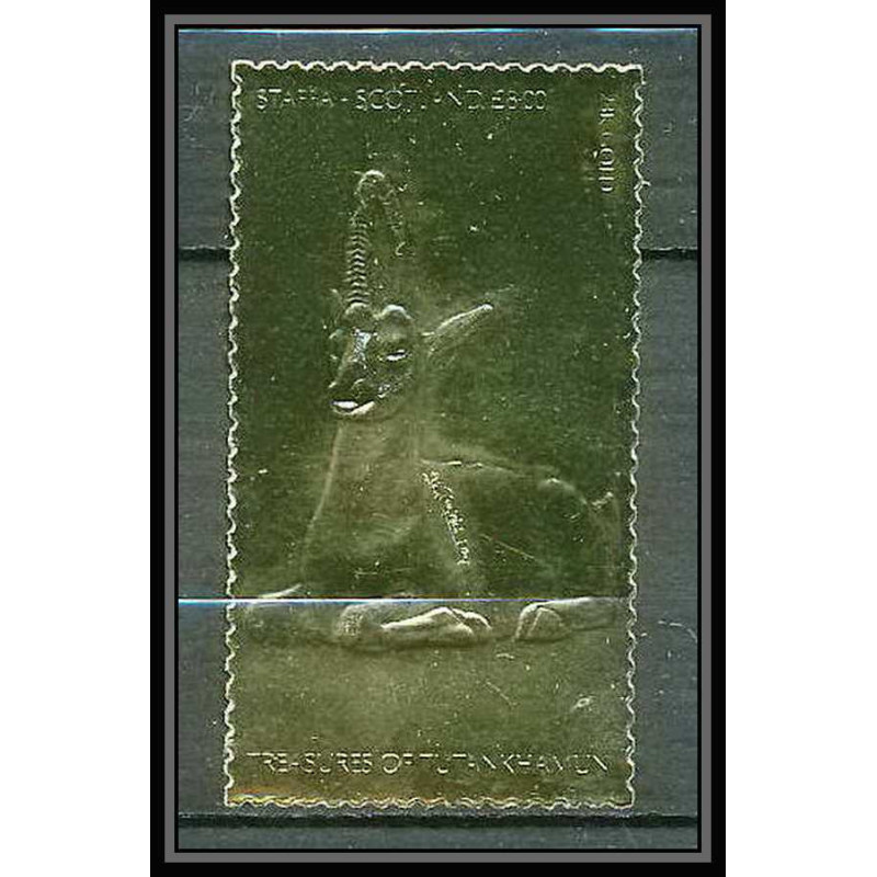 426 Staffa Scotland Egypte Egypt Tutankhamun Toutânkhamon 23 OR gold stamps 23k Neuf** mnh