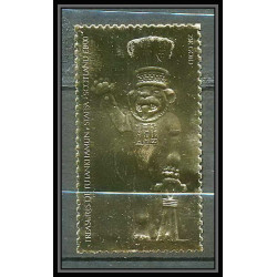427 Staffa Scotland Egypte Egypt Tutankhamun Toutânkhamon 24 OR gold stamps 23k Neuf** mnh
