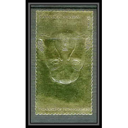 433 Staffa Scotland Egypte Egypt Tutankhamun Toutânkhamon 31 OR gold stamps 23k Neuf** mnh