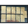 Discount collection de 31 timbres OR gold stamps 23K Différents staffa scotland Treasures of Tutankhamun