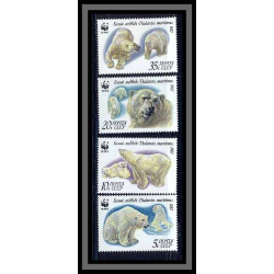 Russie Russia urss USSR 198 - N°5391/5394 Faune (Animals & Fauna) OURS (bears)