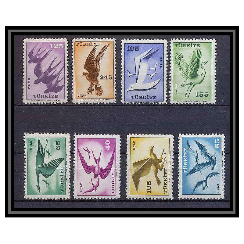 Turquie (Turkey) - 106 - PA - N° 39/46 oiseaux (bird birds oiseau) COTE 12.5