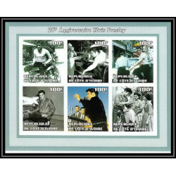 2192/ cote d'ivoire Bf neuf ** MNH Elvis Presley Non dentelé imperf
