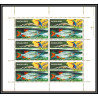 80670 nagaland india Kingfisher martin pecheur ruud Scardiniu TB neuf ** MNH poissons fishes fish oiseaux (birds) 
