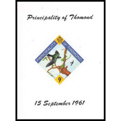 Principalty of Thomond Irlande (Ireland) oiseaux (bird birds oiseau) ** MNH 1961