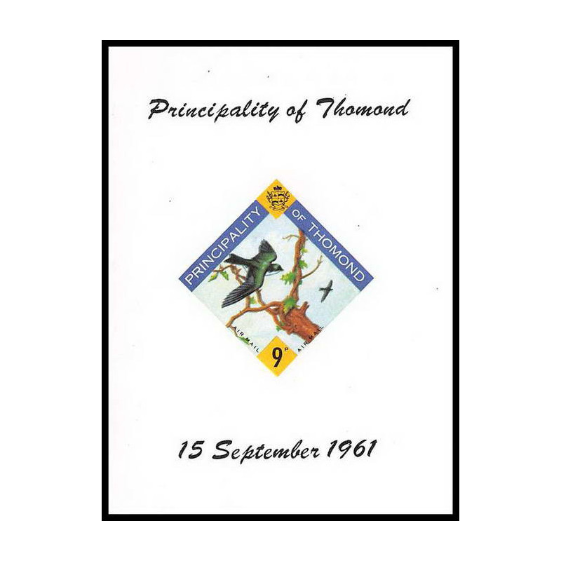 Principalty of Thomond Irlande (Ireland) oiseaux (bird birds oiseau) ** MNH 1961