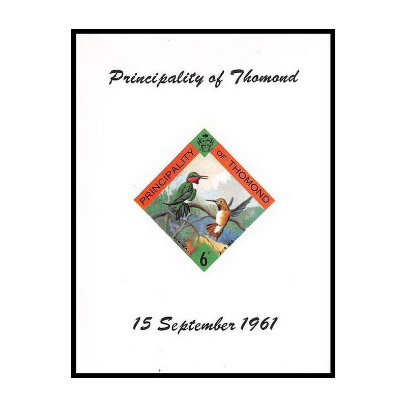 Principalty of Thomond Irlande (Ireland) oiseaux (bird birds oiseau) ** MNH 1961