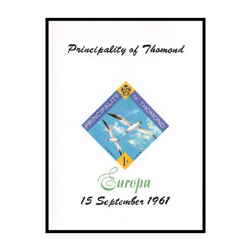 Principalty of Thomond Irlande (Ireland) Overprint (surchargé) Europa oiseaux (bird birds oiseau) ** MNH 1961