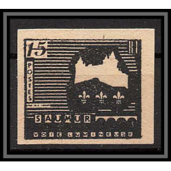 85511/ grève de saumur 1953 essai Non dentelé Imperf