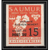 85540/ grève de saumur 1953 essai Non dentelé Imperf surcharge