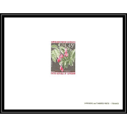 0029b Epreuve de luxe deluxe proof Cameroun N°556 fruit prune (plum frut)