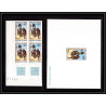0036k Epreuve de luxe deluxe proof Cameroun N°549 /551 danse + Non dentelé imperf ** MNH bloc 4