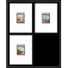 0075 Epreuve de luxe deluxe proof Cameroun Poste aerienne PA N°197/199 unesco venise (venice) Tableau (Painting)