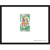 0107 Epreuve de luxe deluxe proof Cameroun N°487/488 Danse folklorique (dance) OZILA