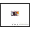 0144 Epreuve de luxe deluxe proof Cameroun N°317/319 ONU uno new york flag Essai (proof) Non dentelé imperf