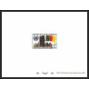 0144 Epreuve de luxe deluxe proof Cameroun N°317/319 ONU uno new york flag Essai (proof) Non dentelé imperf