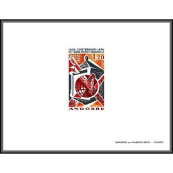 Andorre (Andorra) N°242 upu 1974 épreuve de luxe (deluxe proof) cote 125