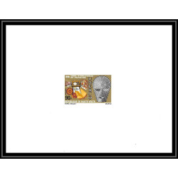 0248 Epreuve de luxe deluxe proof Haute volta N°218/219 unesco